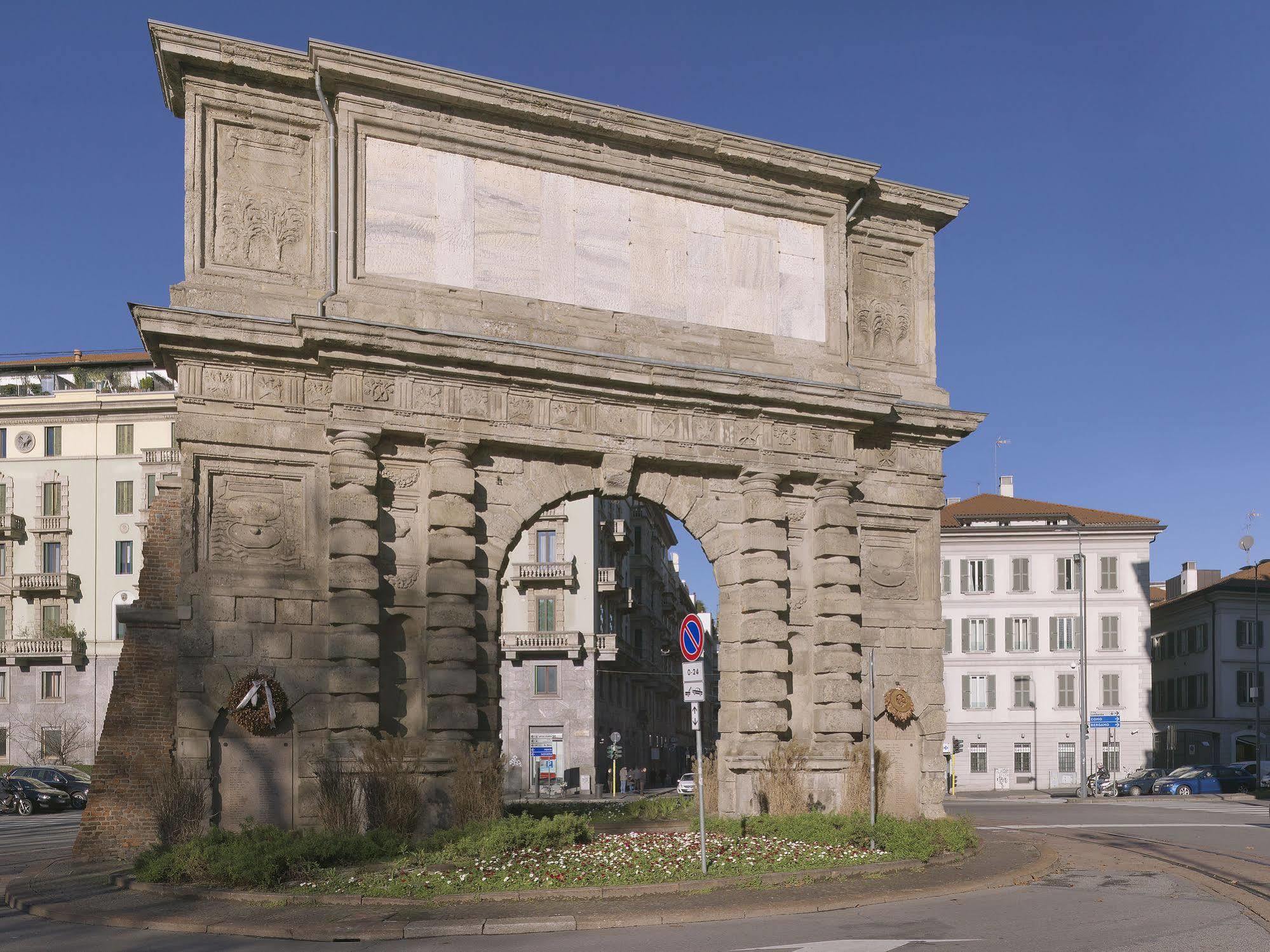 Hotel Arco Romana Mailand Exterior foto